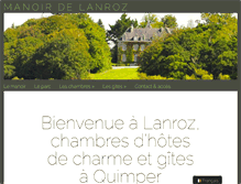 Tablet Screenshot of lanroz.fr